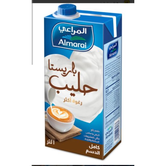 حليب المراعي كابتشينو (باريستا) طويل الاجل  1 لتر