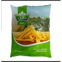 بطاطس داري مجمد 2.5 كيلو