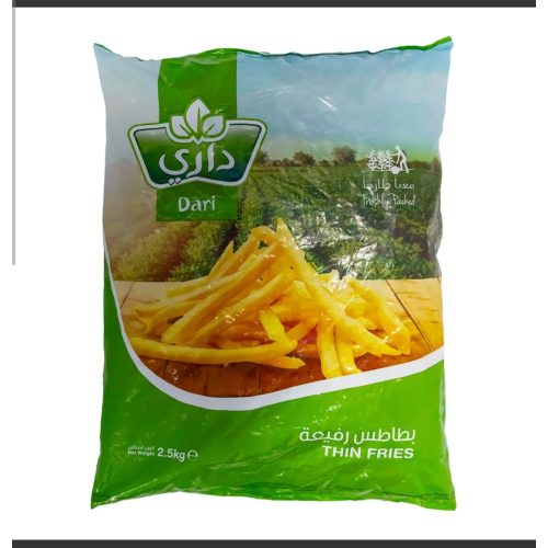 بطاطس داري مجمد 2.5 كيلو 
