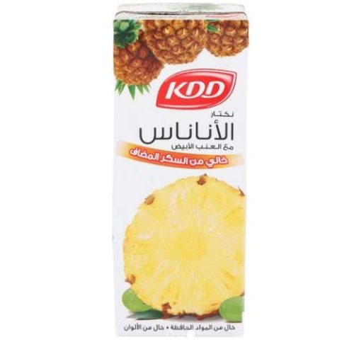 عصير كي دي دي أناناس 180 مل 
