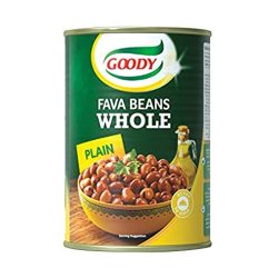 فول مدمس قودي كامل سادة 450 جم