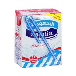 حليب السعودية قليل الدسم 200 مل