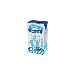 حليب السعودية كامل الدسم 125 مل