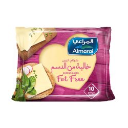 جبنة شرائح شيدر المراعي خالي الدسم 200جم