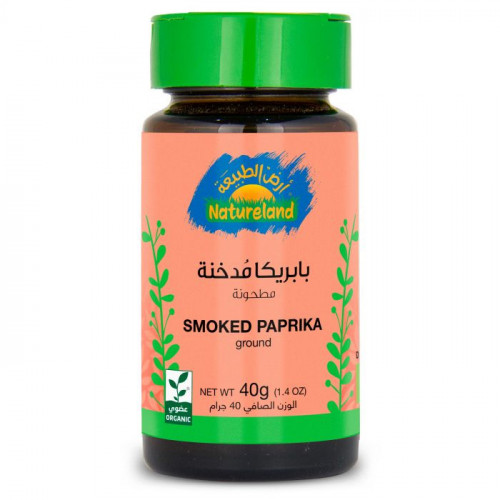 بابريكا مدخنة عضوي أرض الطبيعة 40 جم بابريكا مدخنة عضوي أرض الطبيعة 40 جم