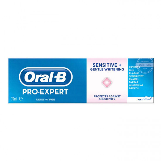 معجون الأسنان أورال بي 75 مل Pro Expert Sensitive & White
