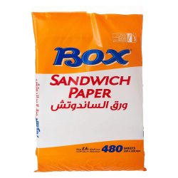 ورق سندوتش بوكس 480 حبة