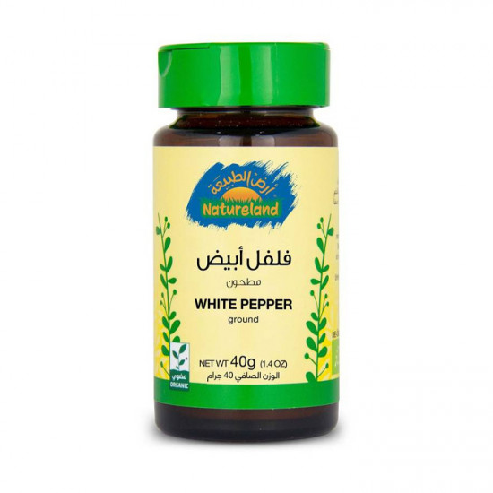 فلفل أبيض أرض الطبيعة 40 جم