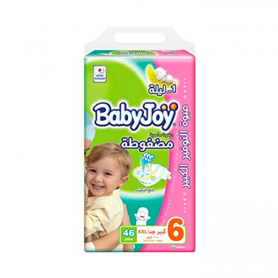 بيبي جوي جانيت 6 XXL كبير جدا 46 حبة
