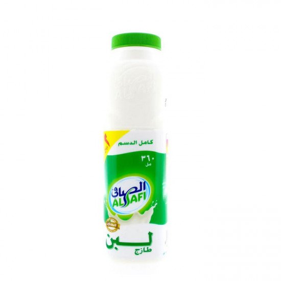 لبن الصافي كامل الدسم 360 مل