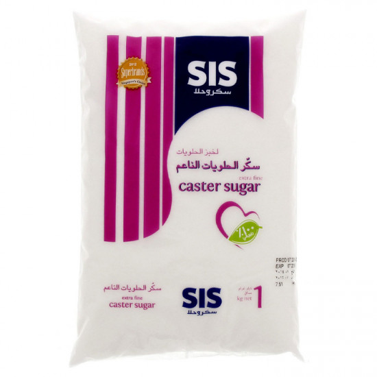 سكر sis ناعم كاستر 1 كيلو سكر sis ناعم كاستر 1 كيلو