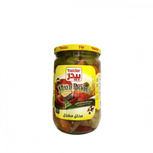 مخلل خضار مشكل بيدر 370 جم