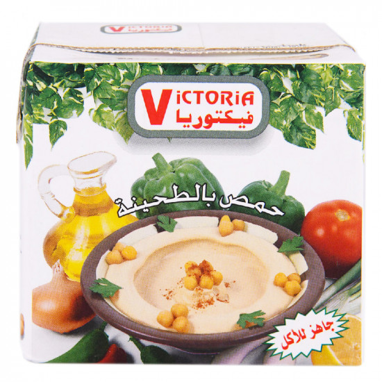 حمص فكتوريا بالطحينة 530 جم