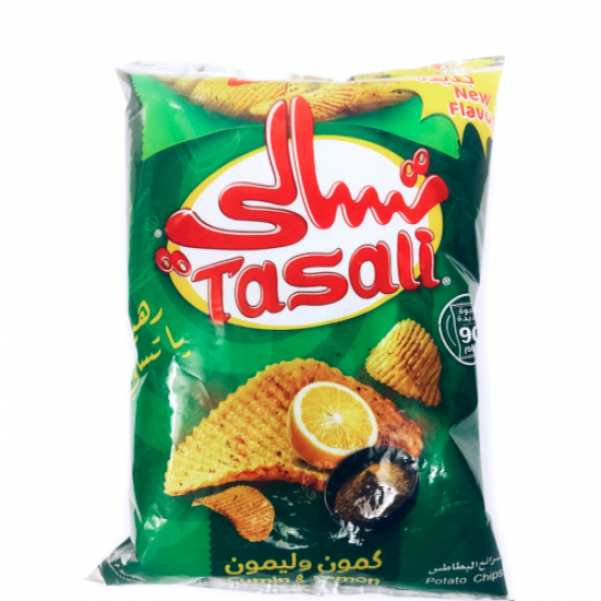 بطاطس تسالي بالليمون و الكمون 90 جم