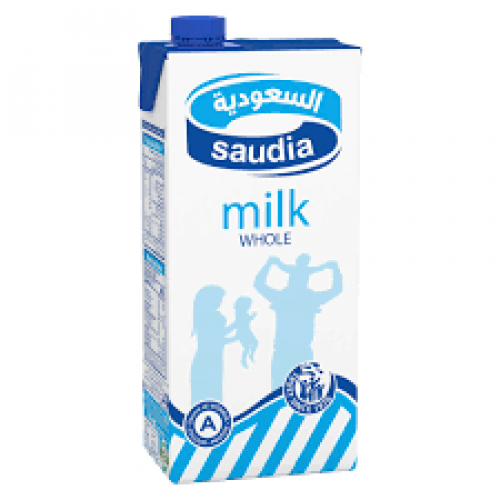 حليب السعودية كامل الدسم 1 لتر