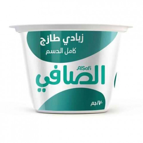 زبادي الصافي كامل الدسم 170 جم