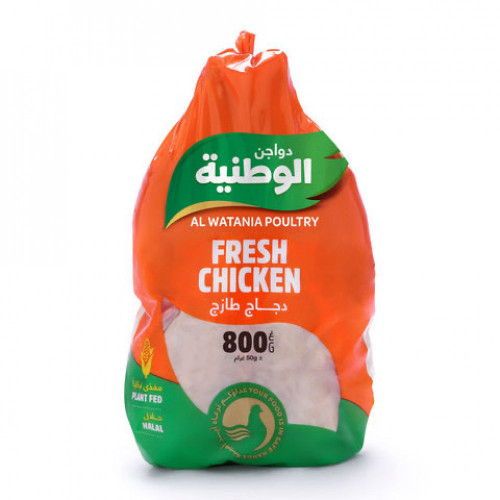 دجاج الوطنية مبرد كيس 800جم