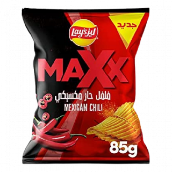 بطاطس ليز ماكس فلفل مكسيكي 85 جم 