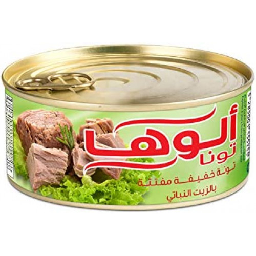 كرتون تونة ألوها فليكس بالزيت  165 جم* 