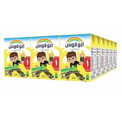 كرتون حليب أبو قوس موز 185 مل* 