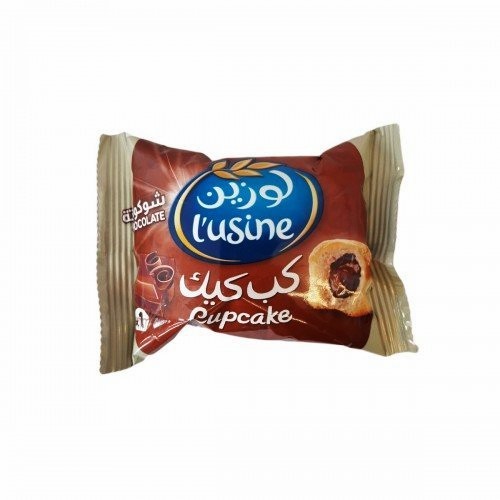 كوب كيك لوزين شوكولاتة 30 جم بالحبه