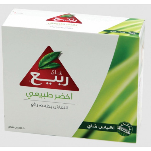شاي ربيع أخضر 100 كيس