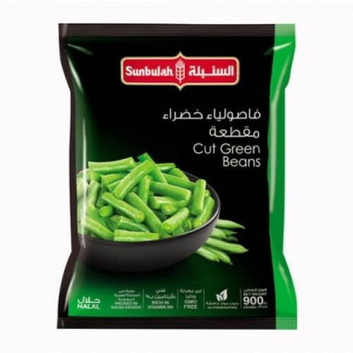 فاصوليا خضراء مقطعة السنبلة 900 جم