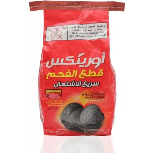 فحم قطع سريع الاشتعال أورينكس 6.7 رطل