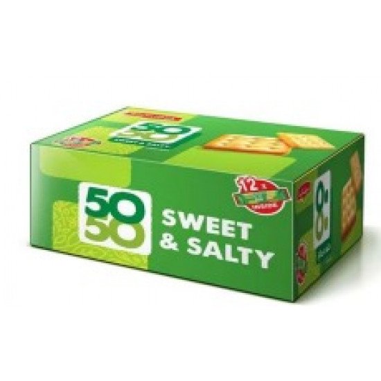 بسكويت 50 50 بريتانيا 55 جم علبة