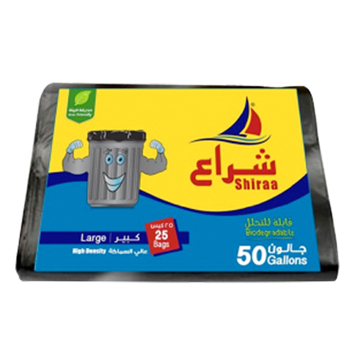 كرتون أكياس نفايا شراع رول 50 جالون 20 كيس