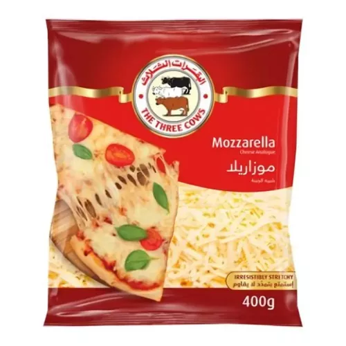 جبنة موزاريلا البقرات الثلاث 400 جم
