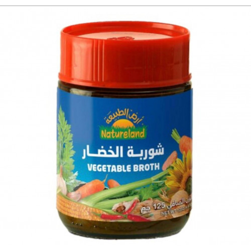 خلاصة شوربة الخضار أرض الطبيعه 125 جم