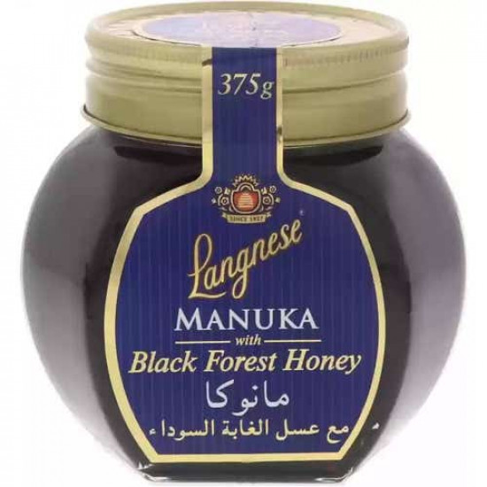 عسل لانجنيز الغابه السوداء مانوكا 375 جم 