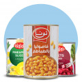 الخضروات والفواكه المعلبة
