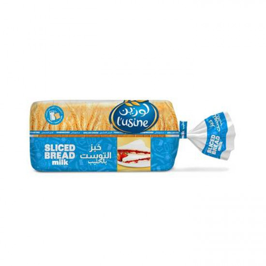 خبز توست لوزين بالحليب 600 جم