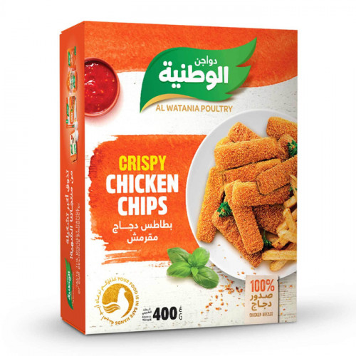 أصابع بطاطس دجاج الوطنية 400 جم