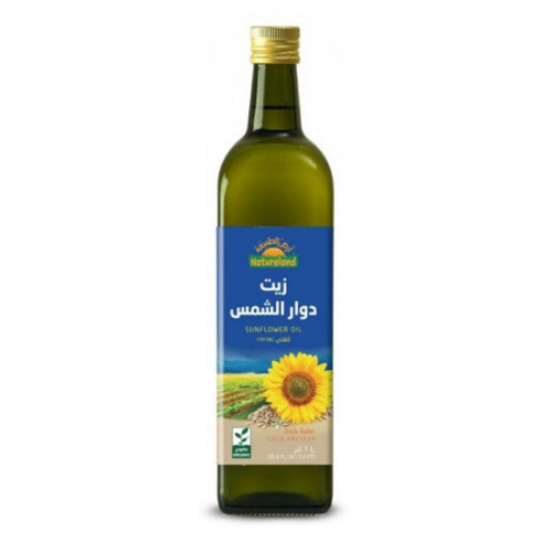 زيت دوار الشمس للقلي أرض الطبيعه 1 لتر زيت دوار الشمس للقلي أرض الطبيعه 1 لتر