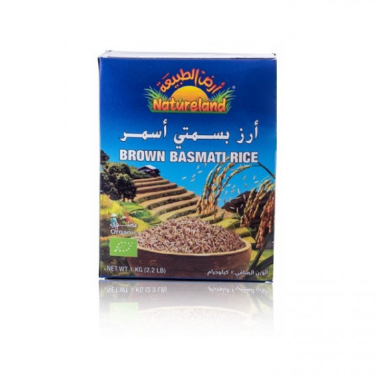 أرز بسمتي أسمر أرض الطبيعة 1 كجم