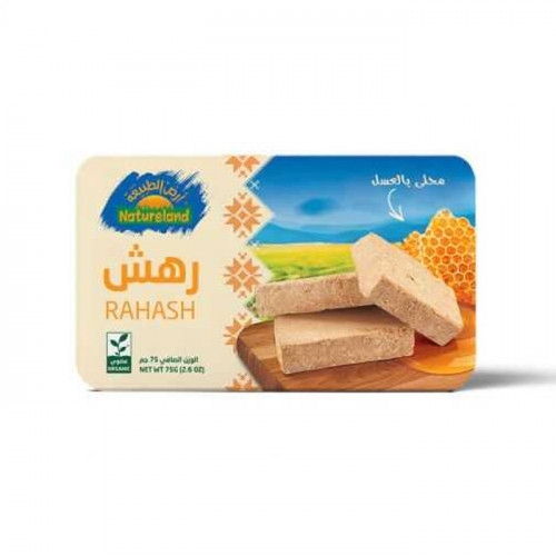رهش بالعسل عضوي أرض الطبيعه 75 جم رهش بالعسل عضوي أرض الطبيعه 75 جم