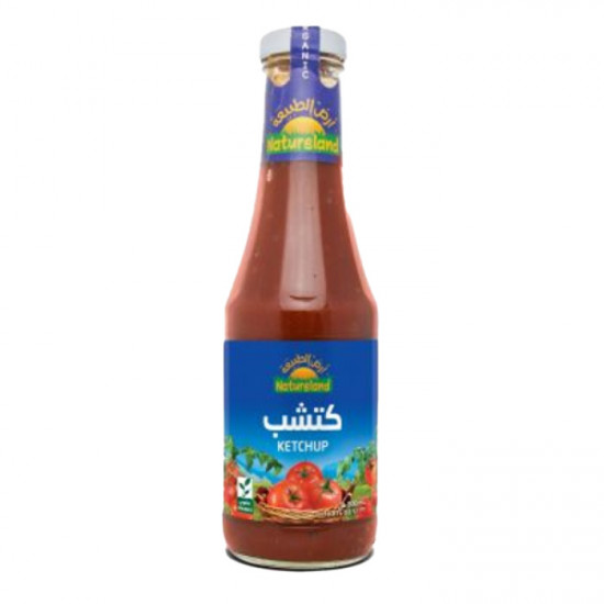 كاتشب الطماطم أرض الطبيعة 500 جم كاتشب الطماطم أرض الطبيعة 500 جم