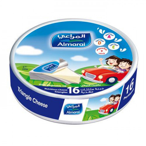 جبنة مثلثات المراعي 16قطعة 240جم