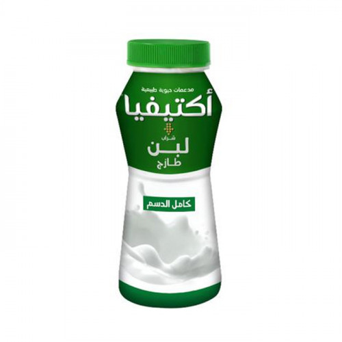 لبن أكتيفيا كامل الدسم 180 مل