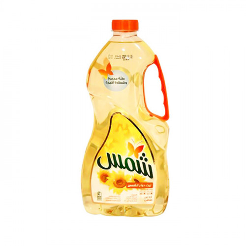 زيت شمس بلاستك 1.5 لتر
