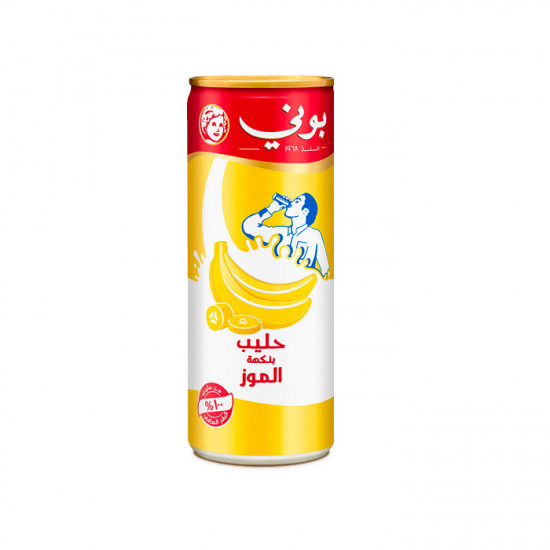 حليب بوني موز علب 250 مل