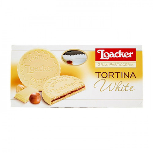 لوكر تورتينا بكت بيضاء 125 جم