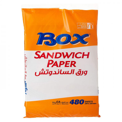 ورق سندوتش بوكس 480 حبة