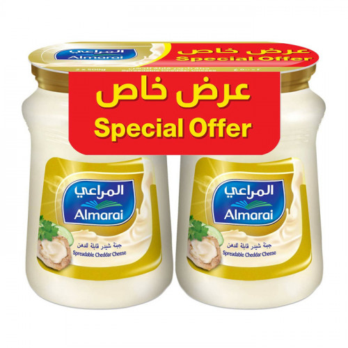 جبنة المراعي كاسات شيدر 2*500