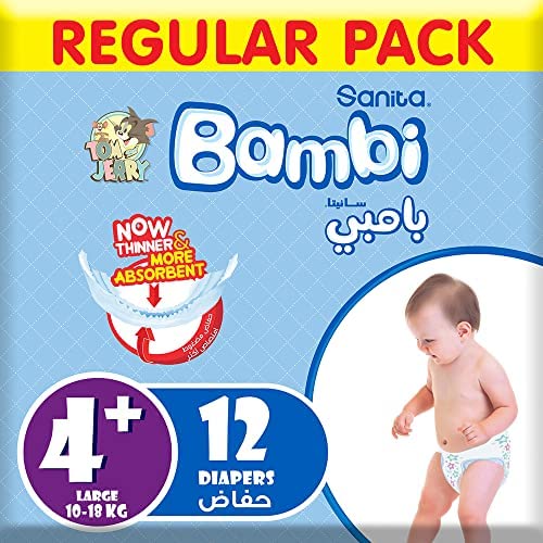 بامبي 4+  12 حبة