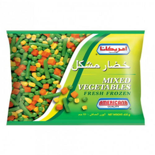 خضار مشكل مجمد أمريكانا 450 جم
