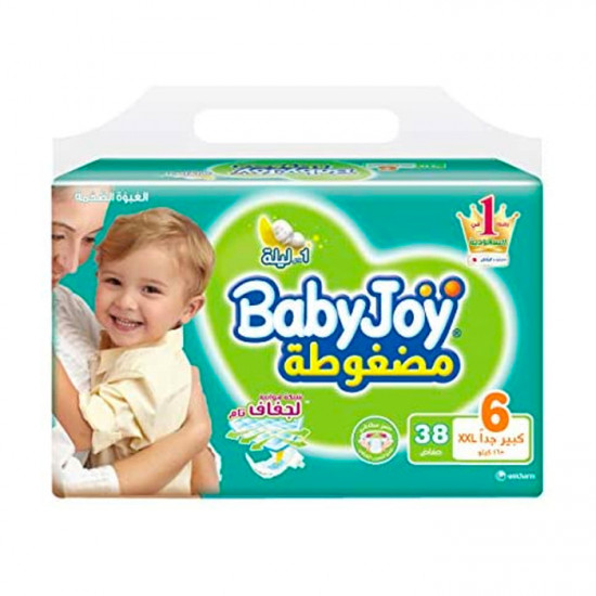 بيبي جوي ميجا 6 XXL كبير جداً  38 حبة